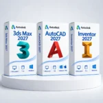 Autodesk AutoCAD 2027 + Inventor 2027 + 3ds Max 2027 (1 év) I Windows – digitális szoftver, 2027-es Autodesk-kiadás