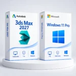 Windows 11 Pro (örök) + Autodesk 3ds Max 2027 (1 év) – digitális szoftver, 2027-es Autodesk-kiadás