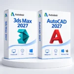 Autodesk 3ds Max 2027 + AutoCAD 2027 (3 év) I Windows – digitális szoftver, 2027-es Autodesk-kiadás