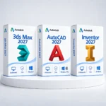 Autodesk AutoCAD 2027 + Inventor 2027 + 3ds Max 2027 (3 év) I Windows – digitális szoftver, 2027-es Autodesk-kiadás