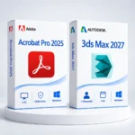 Acrobat 2025 (örök) + 3ds Max 2027 (1 év) – digitális szoftver, 2027-es Autodesk-kiadás