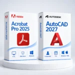 Acrobat 2025 (örök) + AutoCAD 2027 (3 év) – digitális szoftver, 2027-es Autodesk-kiadás