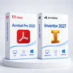 Acrobat 2025 (örök) + Inventor 2027 (1 év) – digitális szoftver, 2027-es Autodesk-kiadás