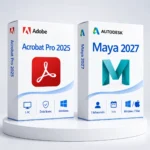 Acrobat 2025 (örök) + Maya 2027 (1 év) – digitális szoftver, 2027-es Autodesk-kiadás