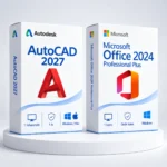 Office 2024 Pro Plus (örök) + Autodesk AutoCAD 2027 (1 év) – digitális szoftver, 2027-es Autodesk-kiadás
