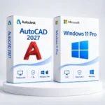 Windows 11 Pro (örök) + Autodesk AutoCAD 2027 (1 év) – digitális szoftver, 2027-es Autodesk-kiadás