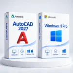 Windows 11 Pro (örök) + Autodesk AutoCAD 2027 (3 év) – digitális szoftver, 2027-es Autodesk-kiadás
