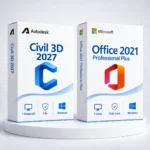Office 2021 Pro Plus (örök) + Autodesk Civil 3D 2027 (3 év) – digitális szoftver, 2027-es Autodesk-kiadás