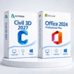Office 2024 Pro Plus (örök) + Autodesk Civil 3D 2027 (3 év) – digitális szoftver, 2027-es Autodesk-kiadás