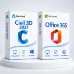 Office 365 (1 év) + Civil 3D 2027 (3 év) – digitális szoftver, 2027-es Autodesk-kiadás