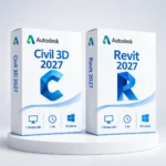 Autodesk Revit 2027 + Civil 3D 2027 (3 év) I Windows – digitális szoftver, 2027-es Autodesk-kiadás