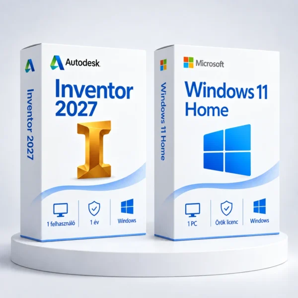 Windows 11 Home (örök) + Autodesk Inventor 2027 (1 év)