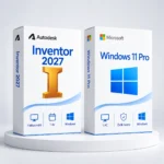 Windows 11 Pro (örök) + Autodesk Inventor 2027 (1 év) – digitális szoftver, 2027-es Autodesk-kiadás