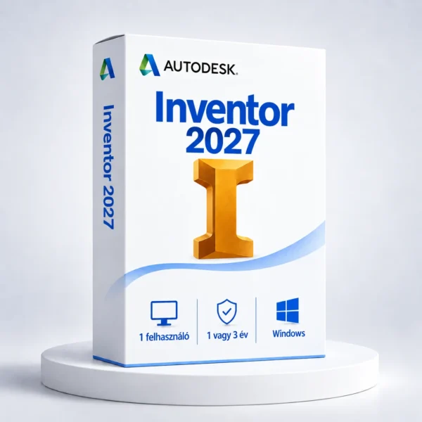 Autodesk Inventor 2027 I Windows I 1-3 éves licenc – digitális szoftver, 2027-es Autodesk-kiadás