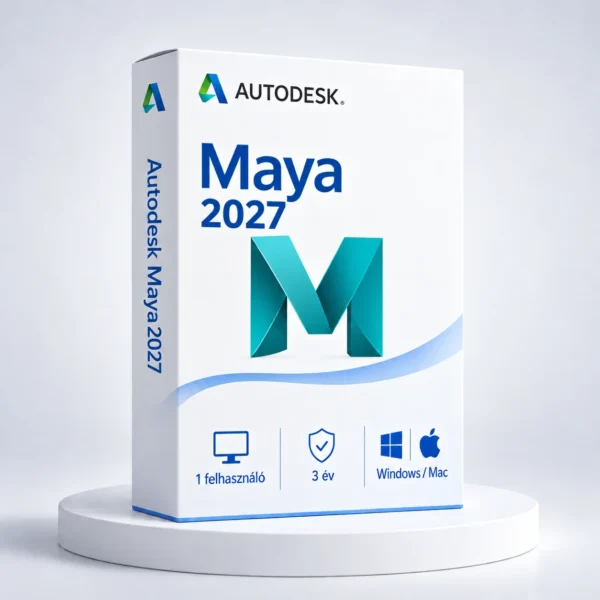 Autodesk Maya 2027 (3 év) I Windows – digitális szoftver, 2027-es Autodesk-kiadás