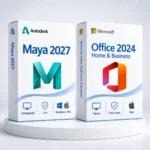 Office 2024 Home & Business (örök) + Autodesk Maya 2027 (3 év) – digitális szoftver, 2027-es Autodesk-kiadás