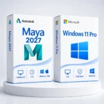 Windows 11 Pro (örök) + Autodesk Maya 2027 (3 év) – digitális szoftver, 2027-es Autodesk-kiadás