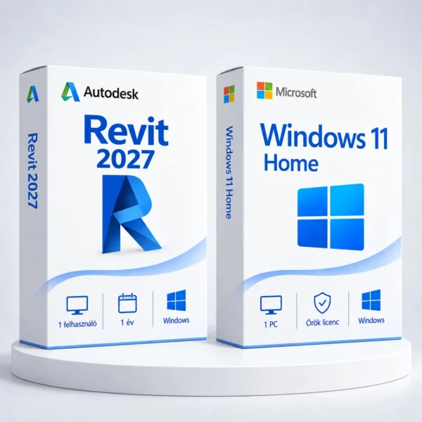 Windows 11 Home (örök) + Autodesk Revit 2027 (1 év)