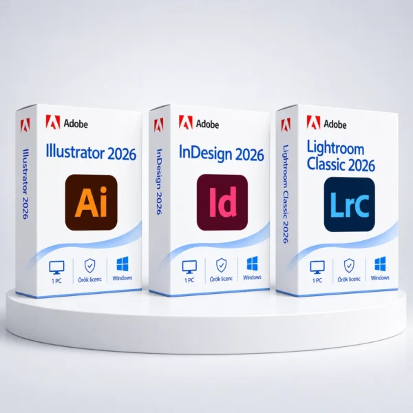 Illustrator 2026 + InDesign 2026 + Lightroom Classic 2026