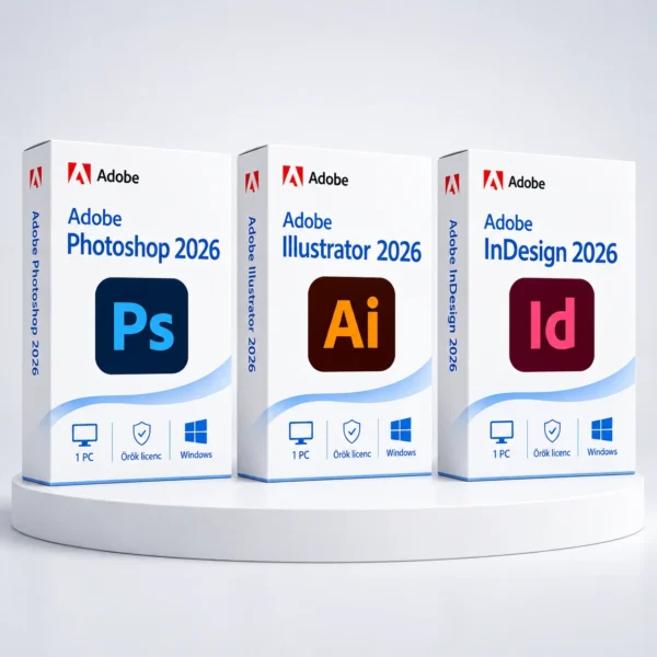 Photoshop 2026 + Illustrator 2026 + InDesign 2026