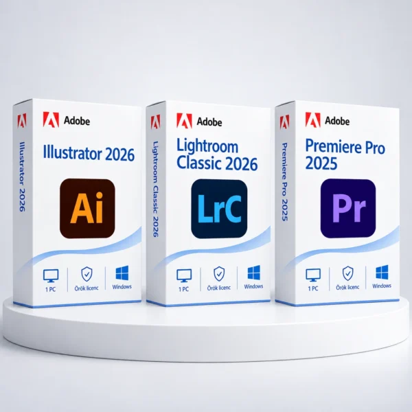 Illustrator 2026 + Lightroom Classic 2026 + Premiere Pro 2025