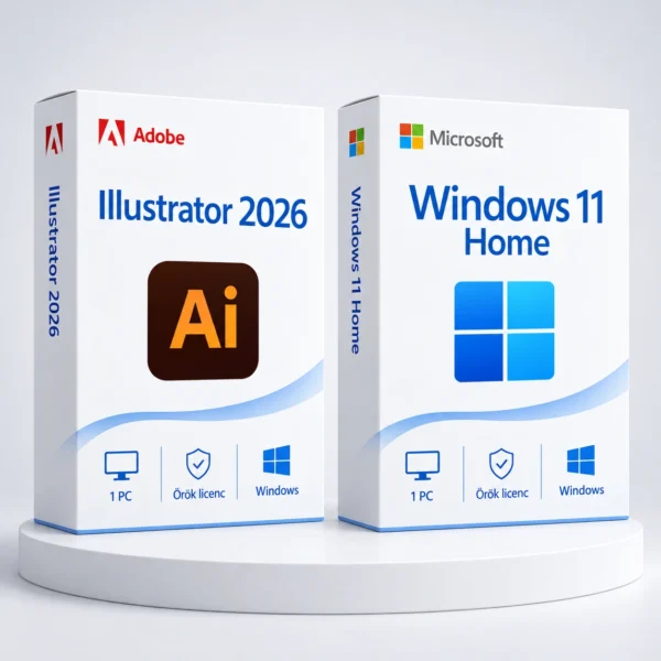 Windows 11 Home + Illustrator 2026