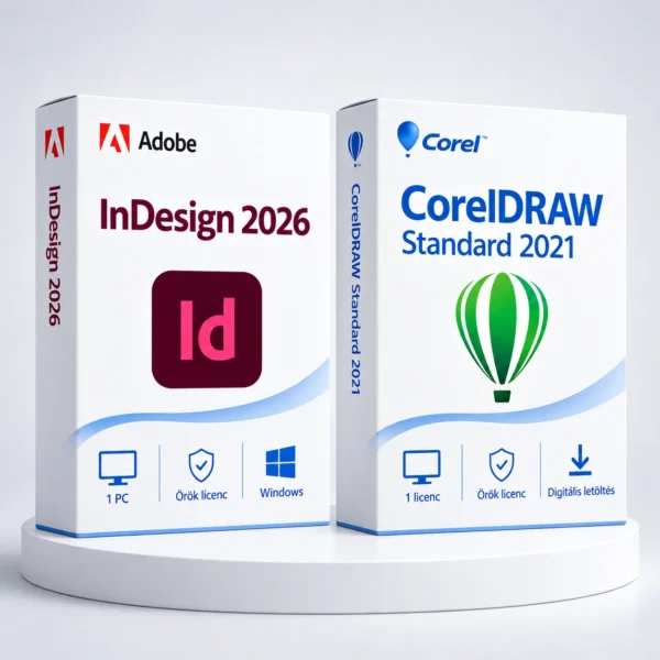 InDesign 2026 + CorelDRAW Standard 2021