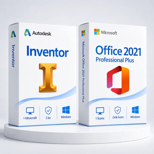 Office 2021 Pro Plus (örök) + Autodesk Inventor (3 év)