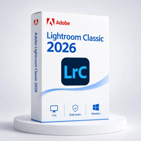 Lightroom Classic 2026 I Örök Licenc