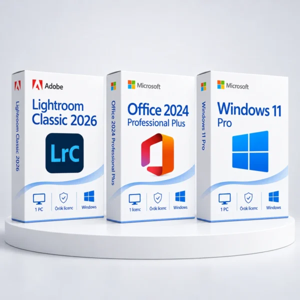 Lightroom Classic 2026 + Windows 11 Pro + Office 2024 Pro Plus