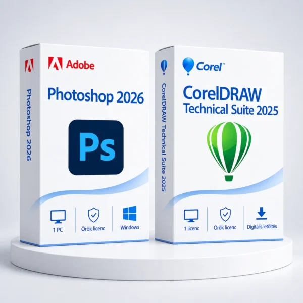 Photoshop 2026 + CorelDRAW Technical Suite 2025