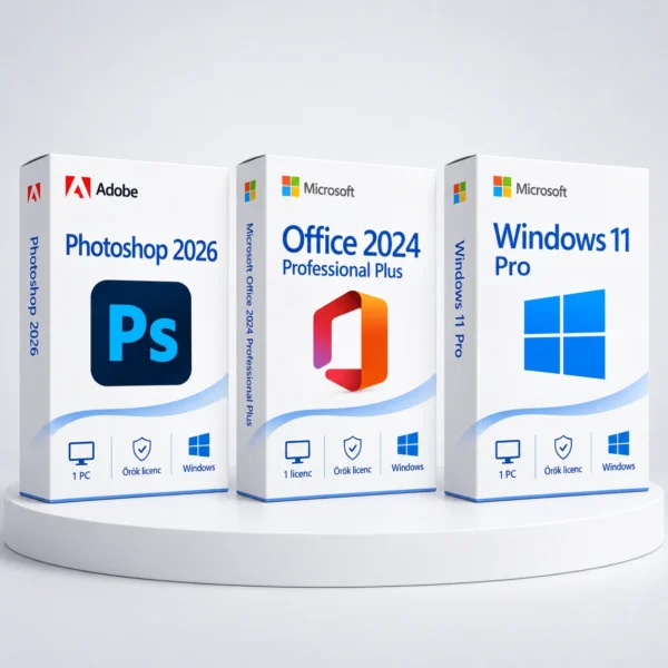 Photoshop 2026 + Windows 11 Pro + Office 2024 Pro Plus