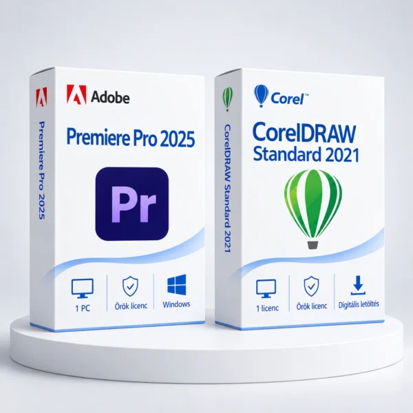 Premiere Pro 2025 + CorelDRAW Standard 2021