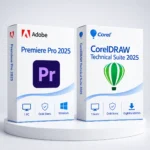 Premiere Pro 2025 + CorelDRAW Technical Suite 2025