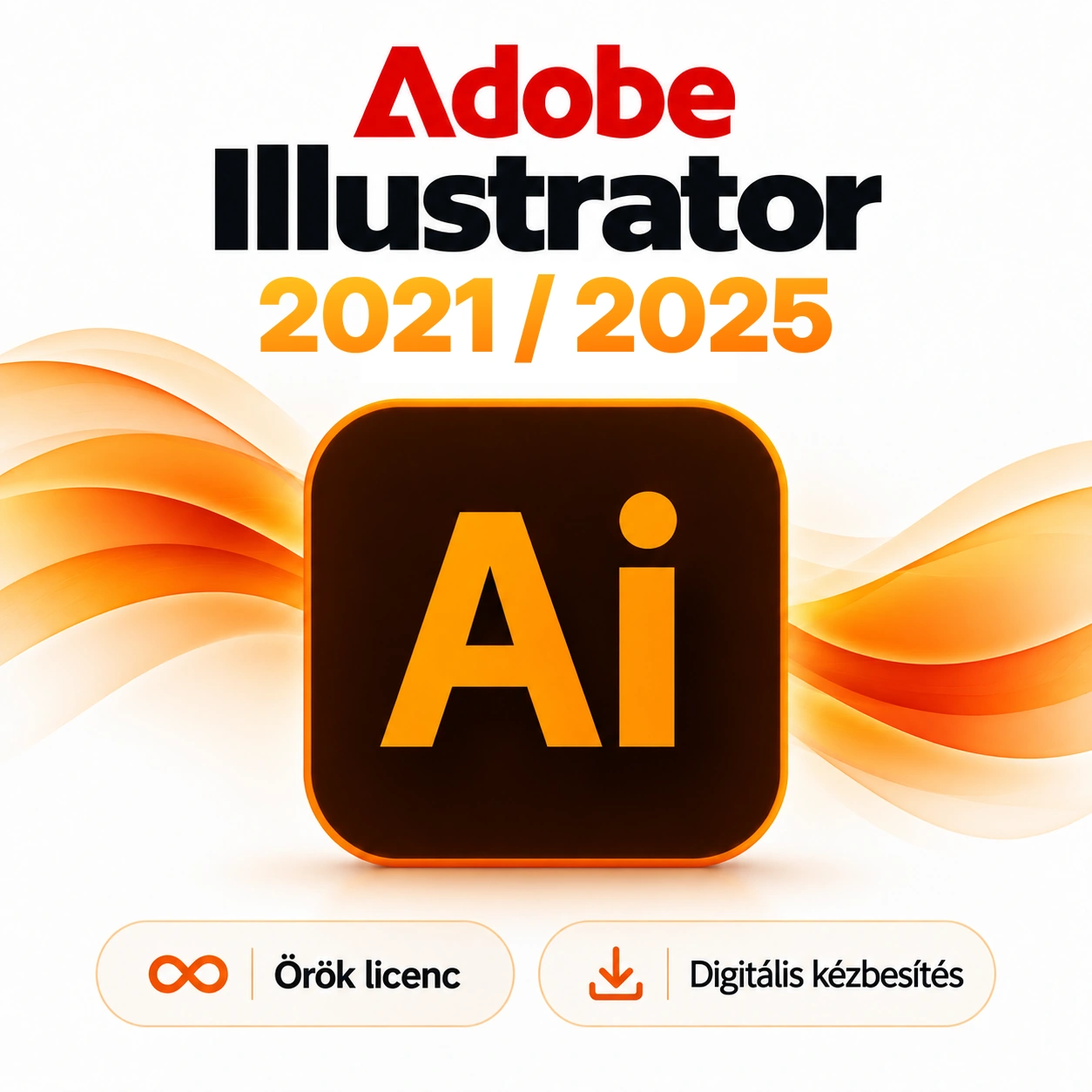 Illustrator 2021 / 2025 termékkép