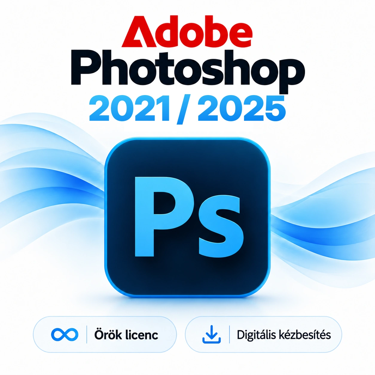 Photoshop 2021 / 2025 termékkép