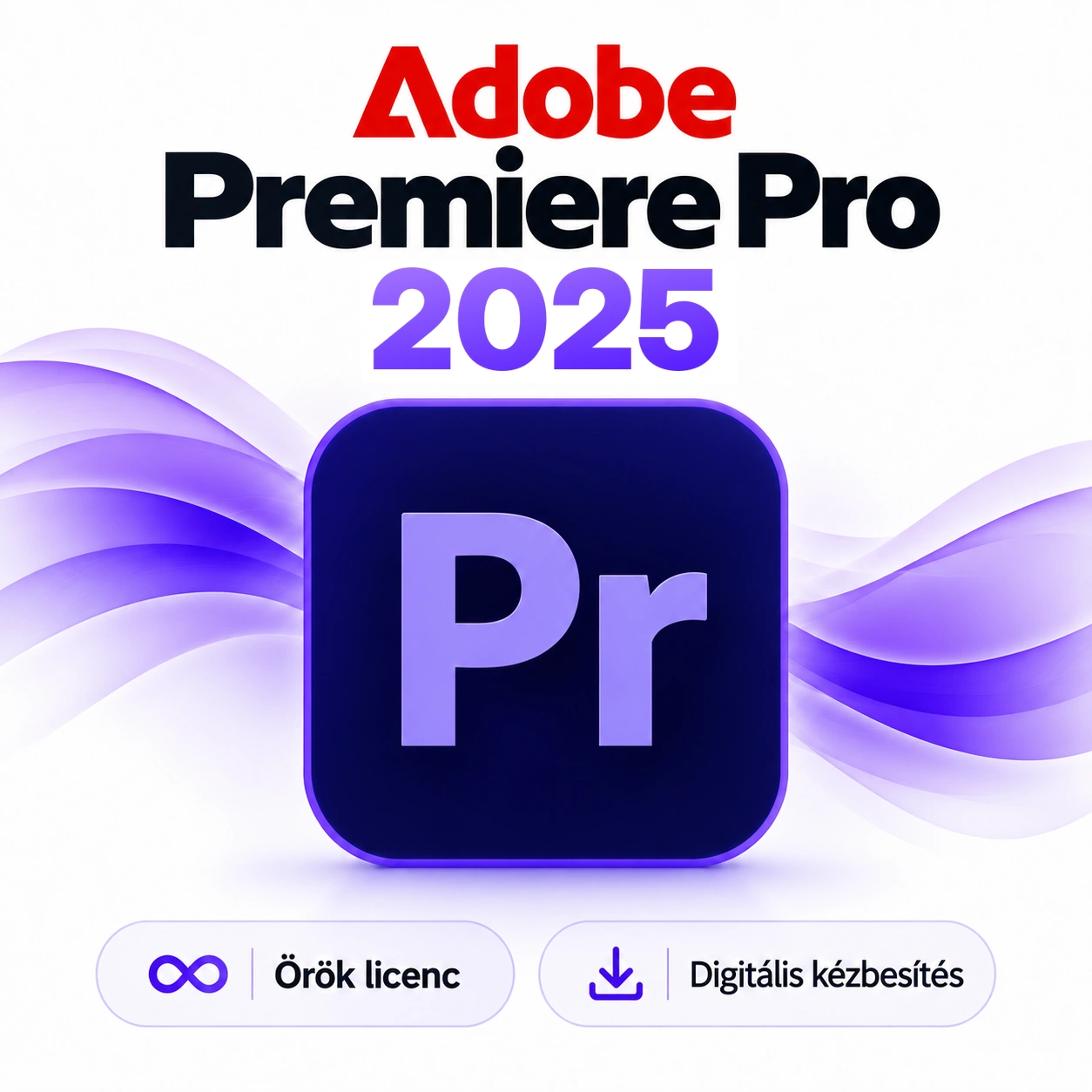 Premiere Pro 2025 termékkép