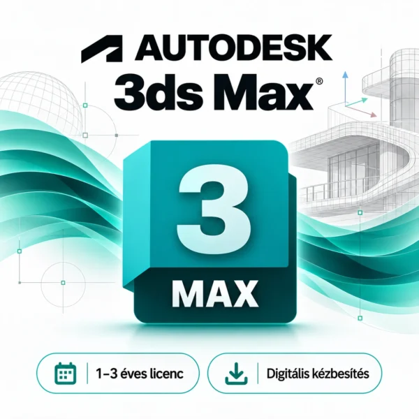 Autodesk 3DS MAX I Windows  I 1-3 éves licenc