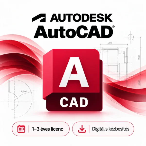 AUTODESK AUTOCAD 2026 | Windows & MAC | 1-3 éves licenc I