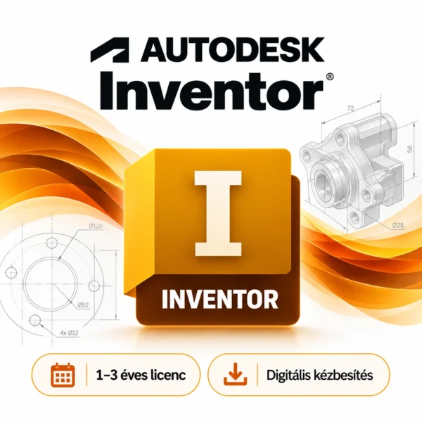 AUTODESK Inventor I Windows I 1-3 éves licenc I